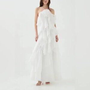 AJE Pandorea Layered Maxi Dress